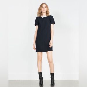 Zara Navy Blue Mini Dress